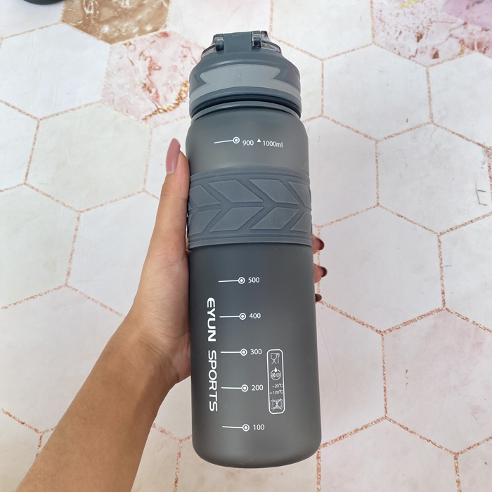 قمقمه باشگاه h2o دور سلیکونی 1 لیتری — تصویر ۸