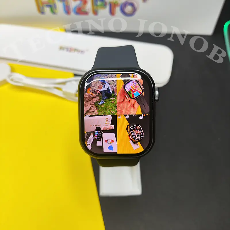 ساعت هوشمند طرح اپل واچ مدل H12 pro plus |برند هلو واچ