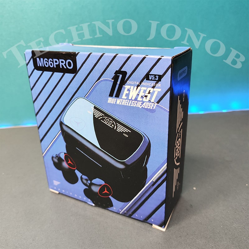 ایرپاد گیمینگ نیووست مدل M66 pro |باتری بزرگ اصلی — تصویر ۴