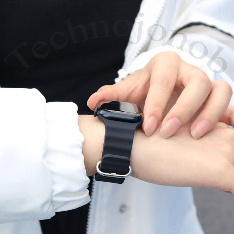 بند اپل واچ مدل اوشن | مناسب سایز 42,44,45,49 میلی متر — تصویر ۴