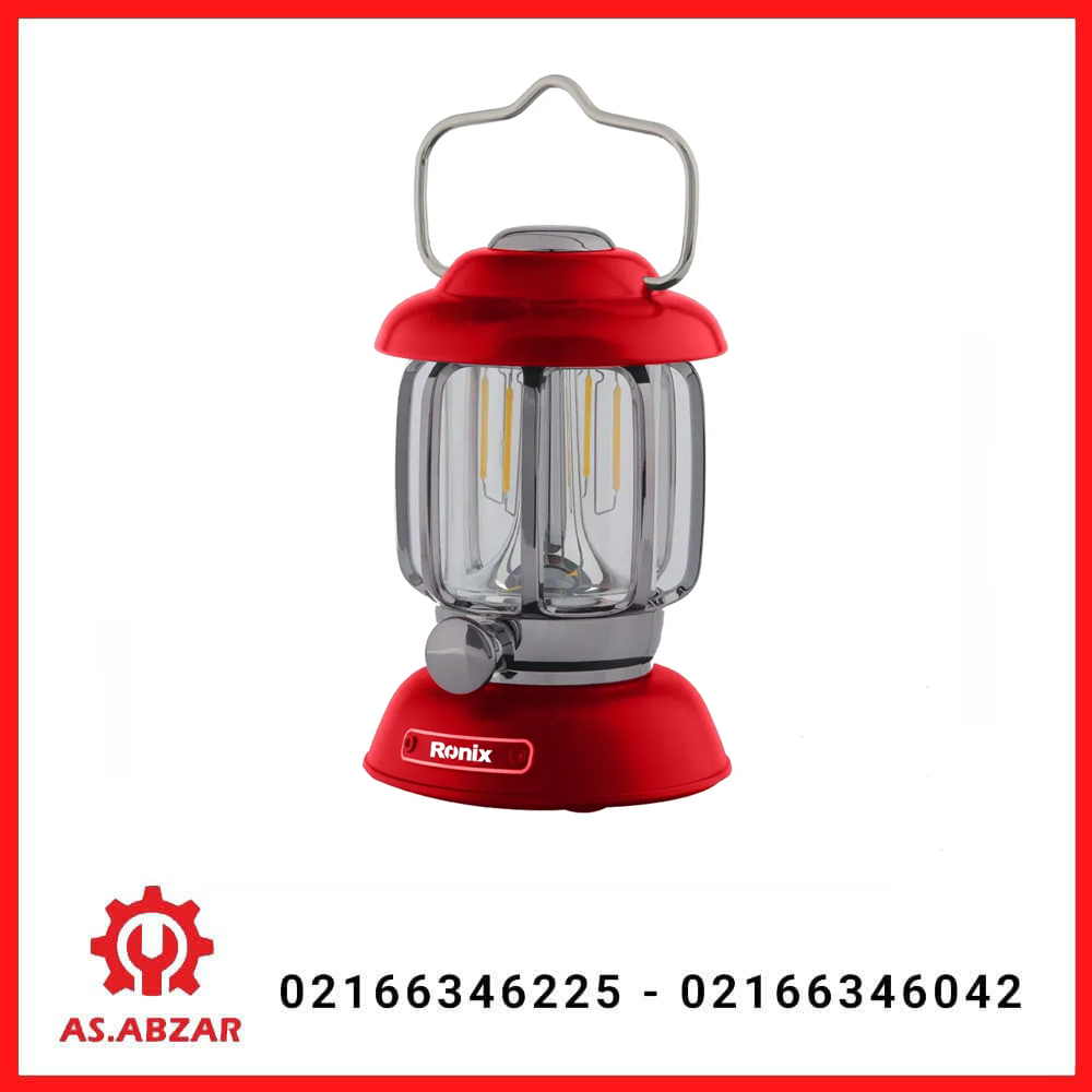 نور افکن شارژی فانوسی رونیکس مدل RH-4276 — تصویر ۲