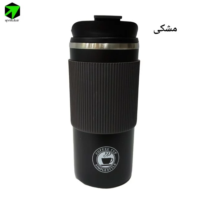 تراول ماگ 500 میل دور سیلیکونی — تصویر ۸