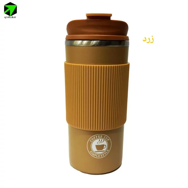 تراول ماگ 500 میل دور سیلیکونی — تصویر ۴