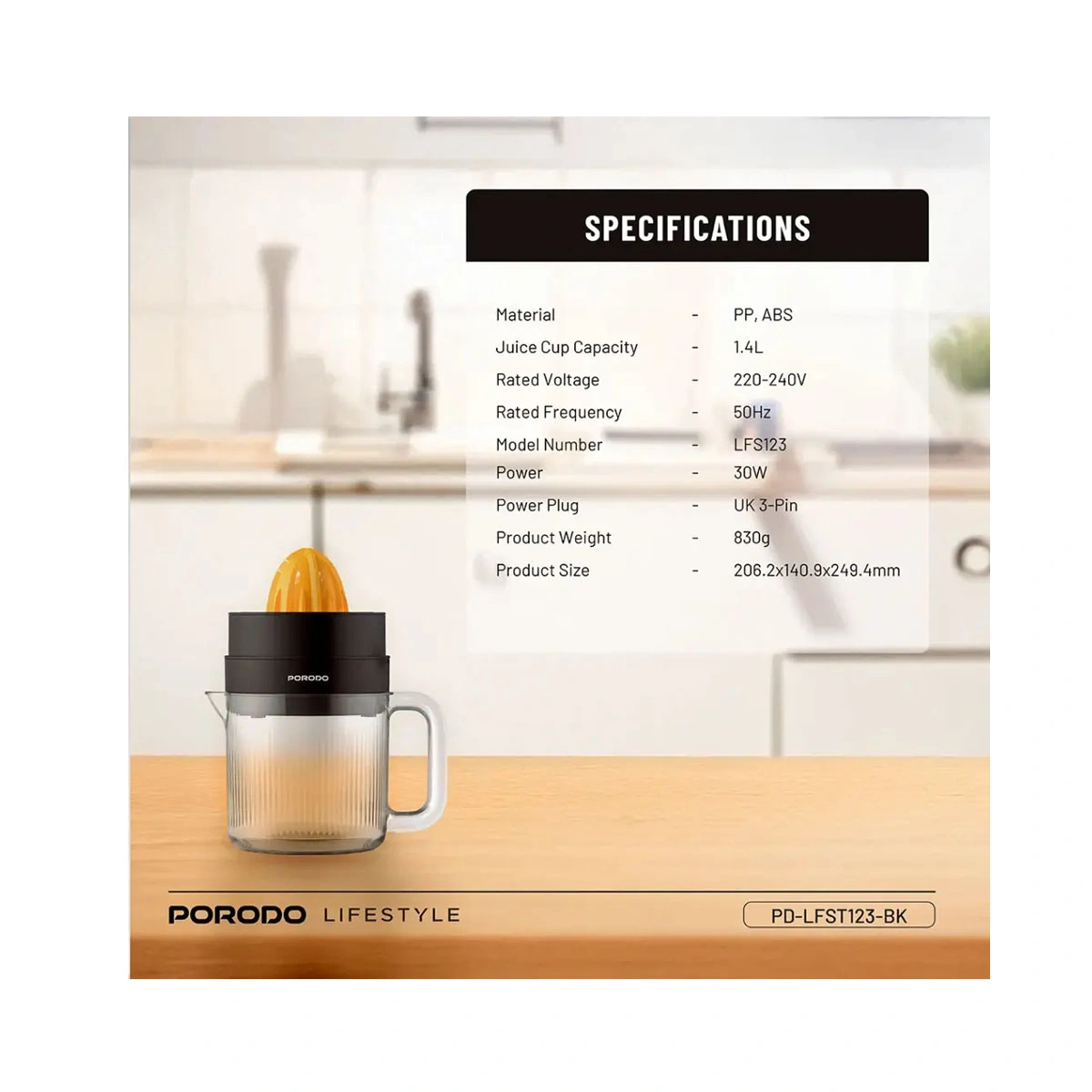 آبمیوه گیری BI-Directional Juicer پرودو — تصویر ۵