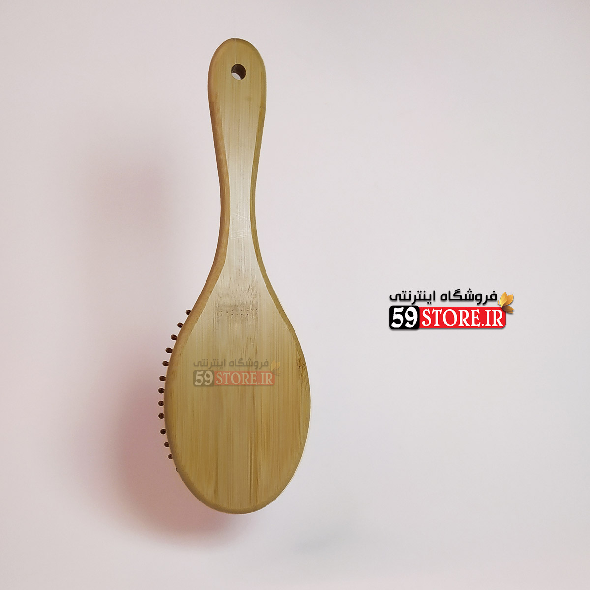 برس چوبی گرد و مربعی (بهترین کیفیت بامبو) — تصویر ۴
