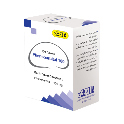 قرص فنوباربیتال 100 میلی گرم جعبه 100 عددی | کاربرد، نحوه مصرف و عوارض جانبی و خرید انلاین