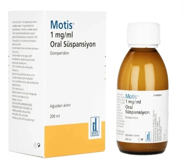 شربت موتیس ( motis) موتیلیوم خارجی درمان رفلاکس دومپریدون خارجی | کاربرد، نحوه مصرف و عوارض جانبی و خرید انلاین