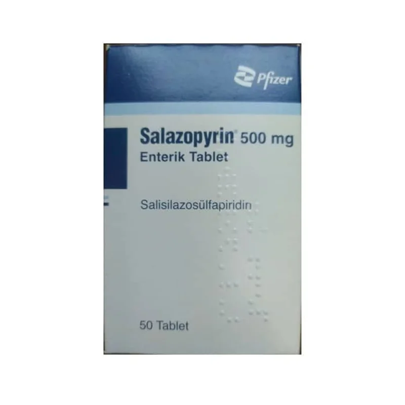 قرص سولفاسالازین (Sulfasalazine) فایزر | کاربرد، نحوه مصرف و عوارض جانبی و خرید انلاین