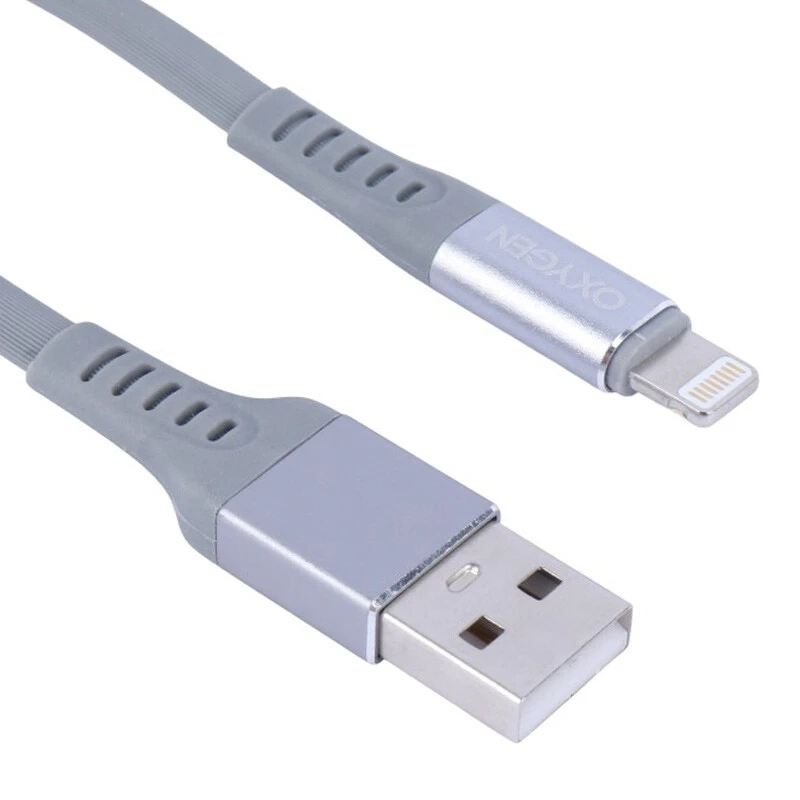 کابل لایتنینگ فست شارژ 30 وات اکسیژن LX-11 طول 1 متر — تصویر ۳