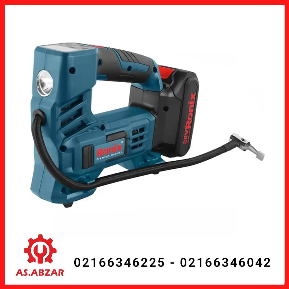 مینی کمپرسور شارژی رونیکس مدل 8605