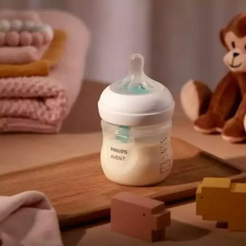 شیشه شیر سوپاپ دار 125 میل philips avent — تصویر ۴