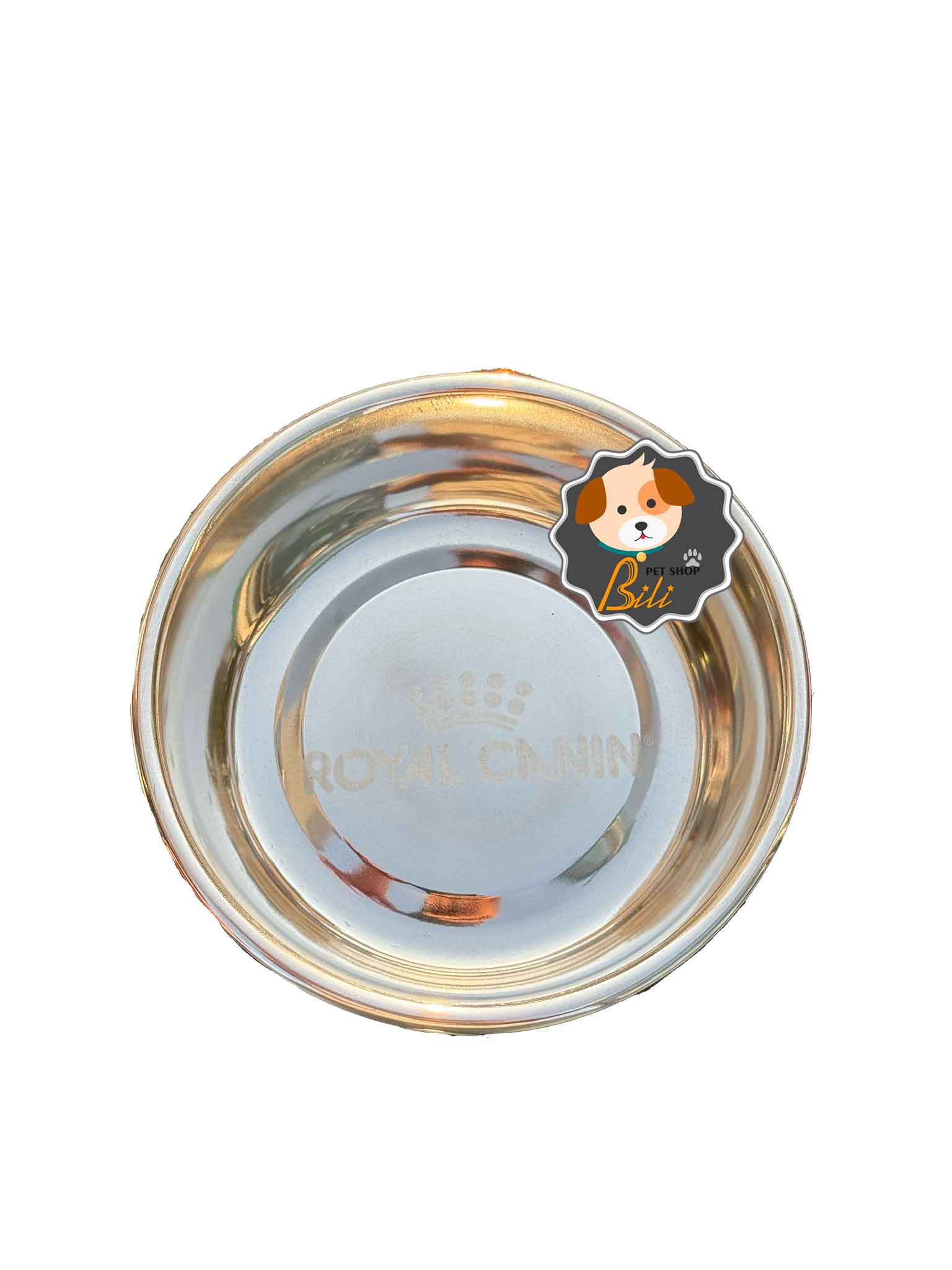 ظرف غذای سگ و گربه استیل ضد مورچه سایز کوچک برند رویال کنین _ ROYAL CANIN CAT & DOG