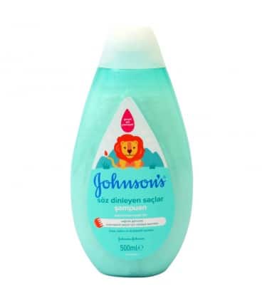 شامپو نرم کننده مو سر بچه جانسون 500 میل JOHNSONS — تصویر ۲