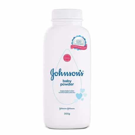 پودر بچه 200 گرمی جانسون سفید JOHNSONS — تصویر ۲
