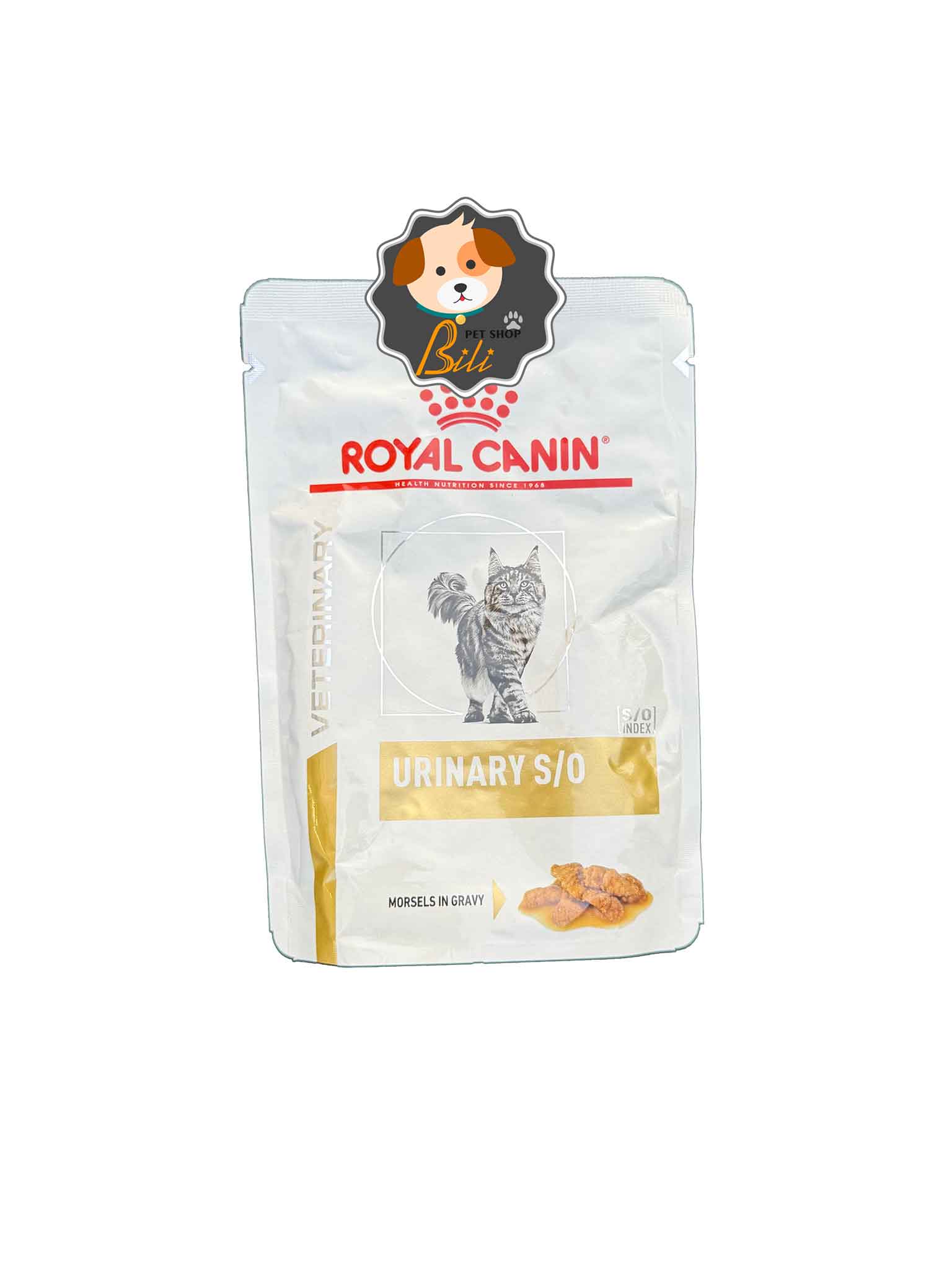 پوچ گربه رویال کنین یورینری اس او ۸۵ گرمی ـ ROYAL CANIN URINARY S/O POUCH 85 GR