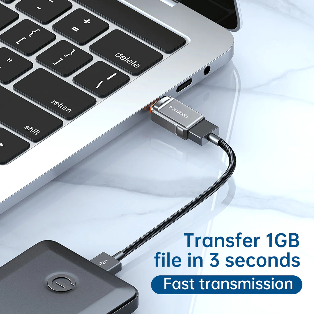 مبدل USB به لایتینینگ مک دودو مدل OT-8730 — تصویر ۶