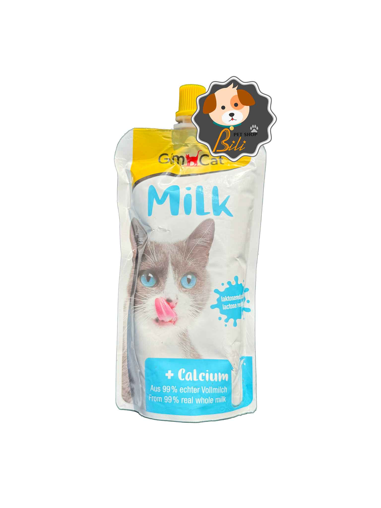 شیر گربه جیم کت ۲۰۰ گرمی ـ GIM CAT MILK & CALCIUM 200 GR