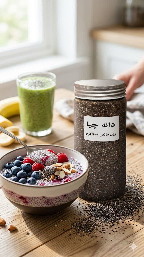 دانه چیا 500 گرم — تصویر ۳