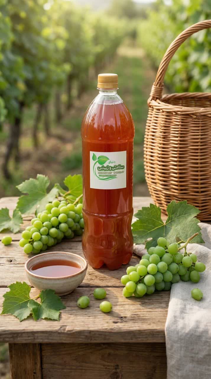 آبغوره خانگی 1.5 لیتری