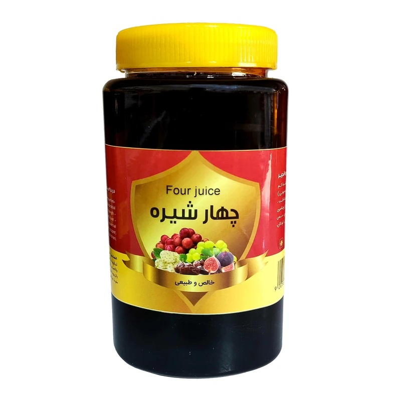 چهار شیره توت و انگور و خرما و انجیر 1000 گرمی — تصویر ۶