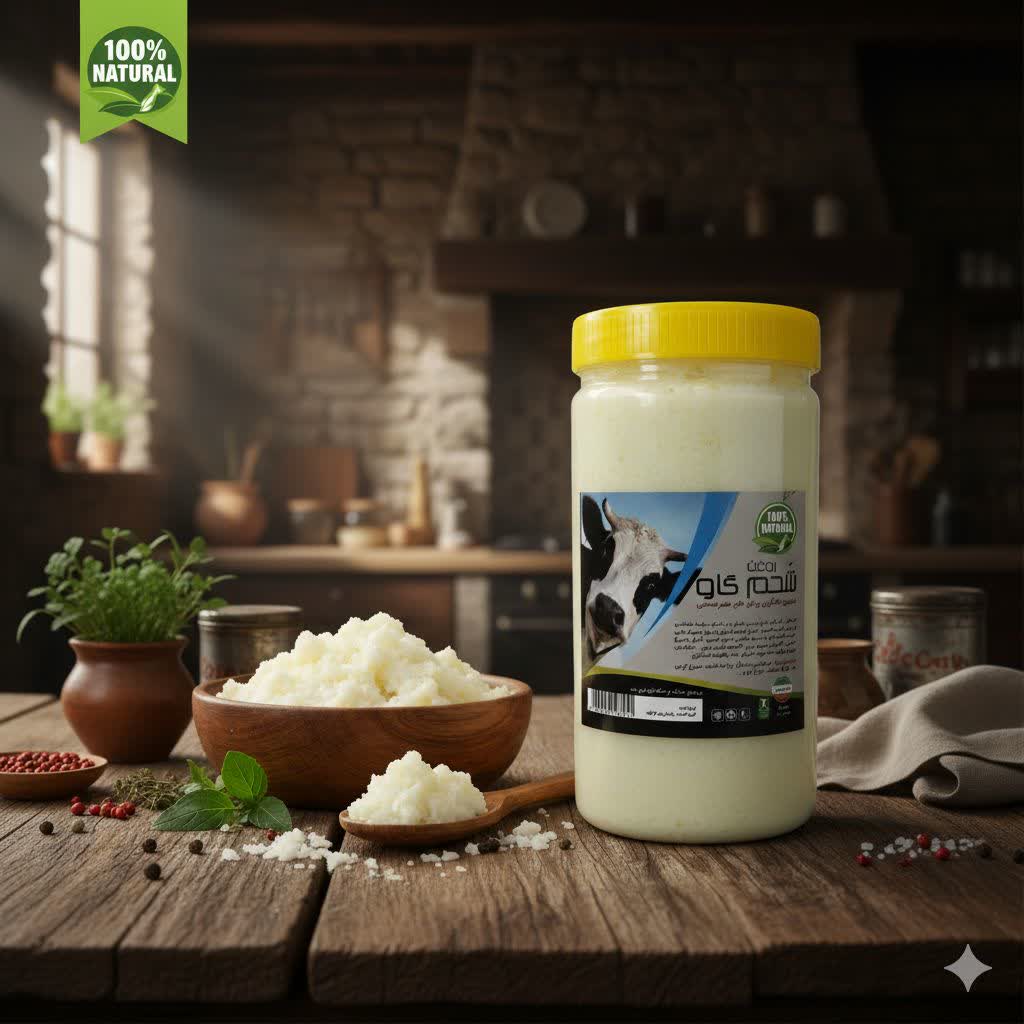 روغن شحم طبیعی 1000 گرم — تصویر ۵