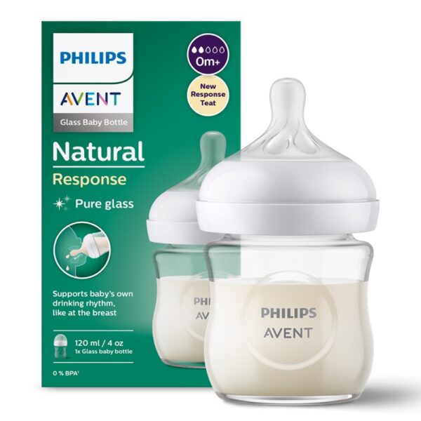 شیشه شیر پیرکس نچرال 120 میل اونت Philips Avent