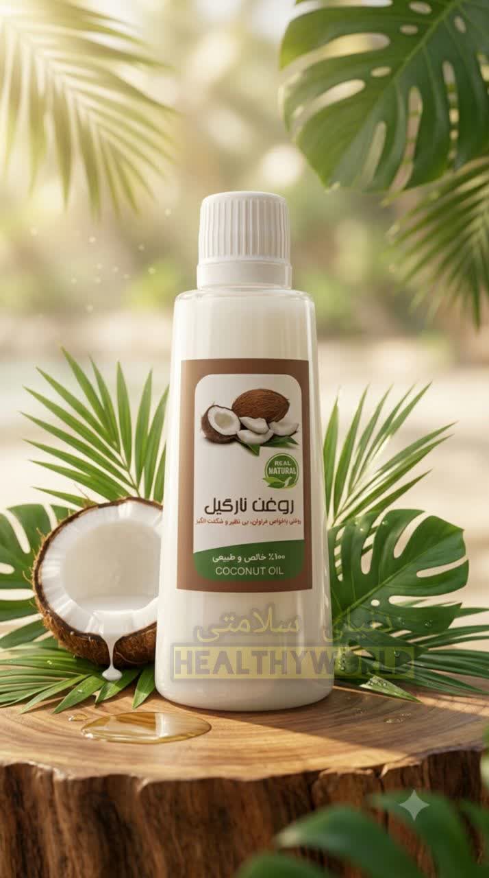 روغن نارگیل 45 سی سی