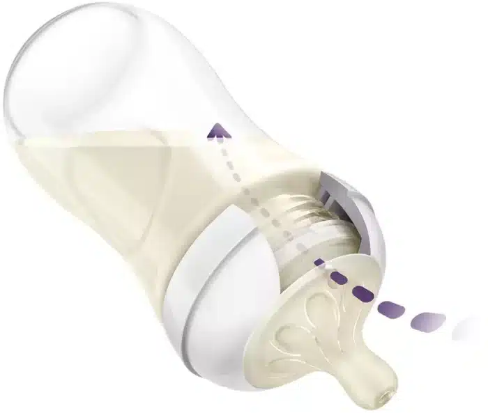 شیشه شیر نچرال 260 میل 2 عددی فلیپس اونت Philips Avent — تصویر ۶