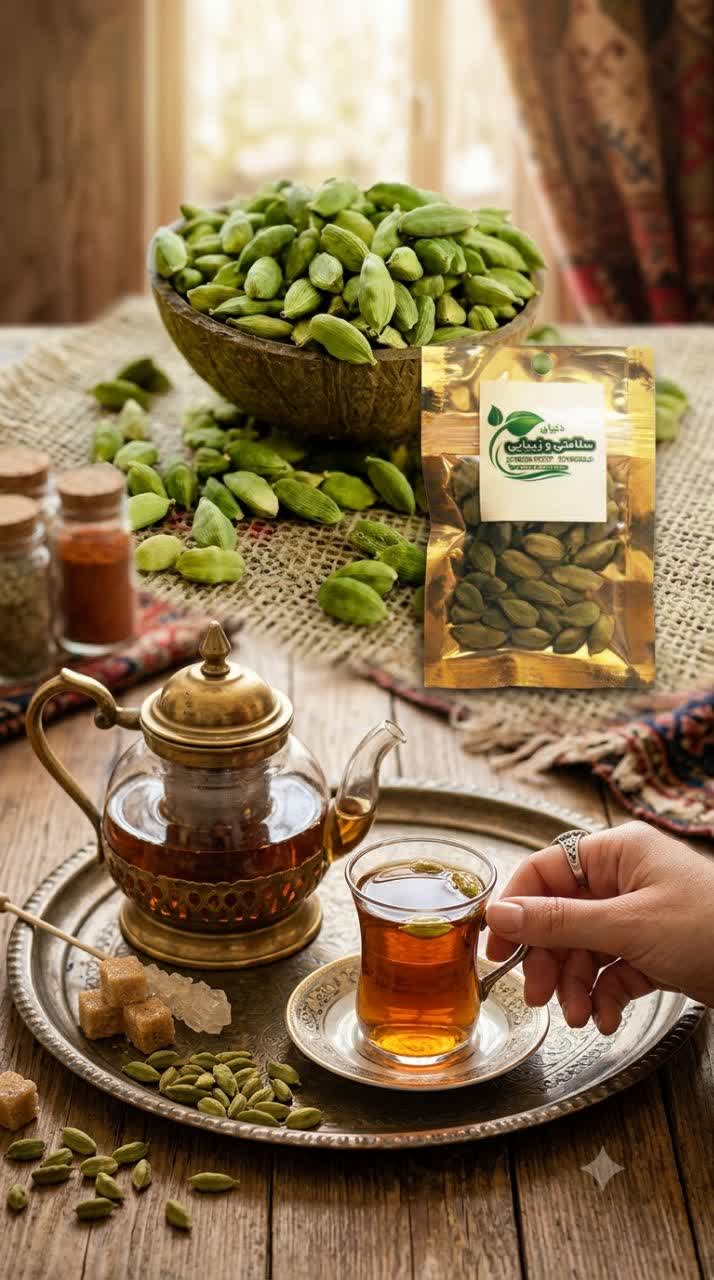 هل سبز درجه یک 10گرمی