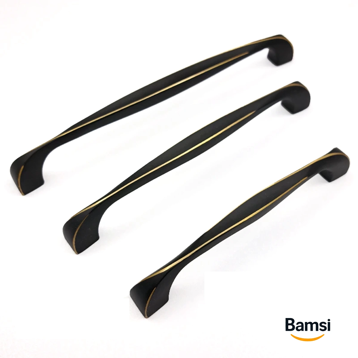 دستگیره کابینت و کمد کد B115 پیچک — تصویر ۳