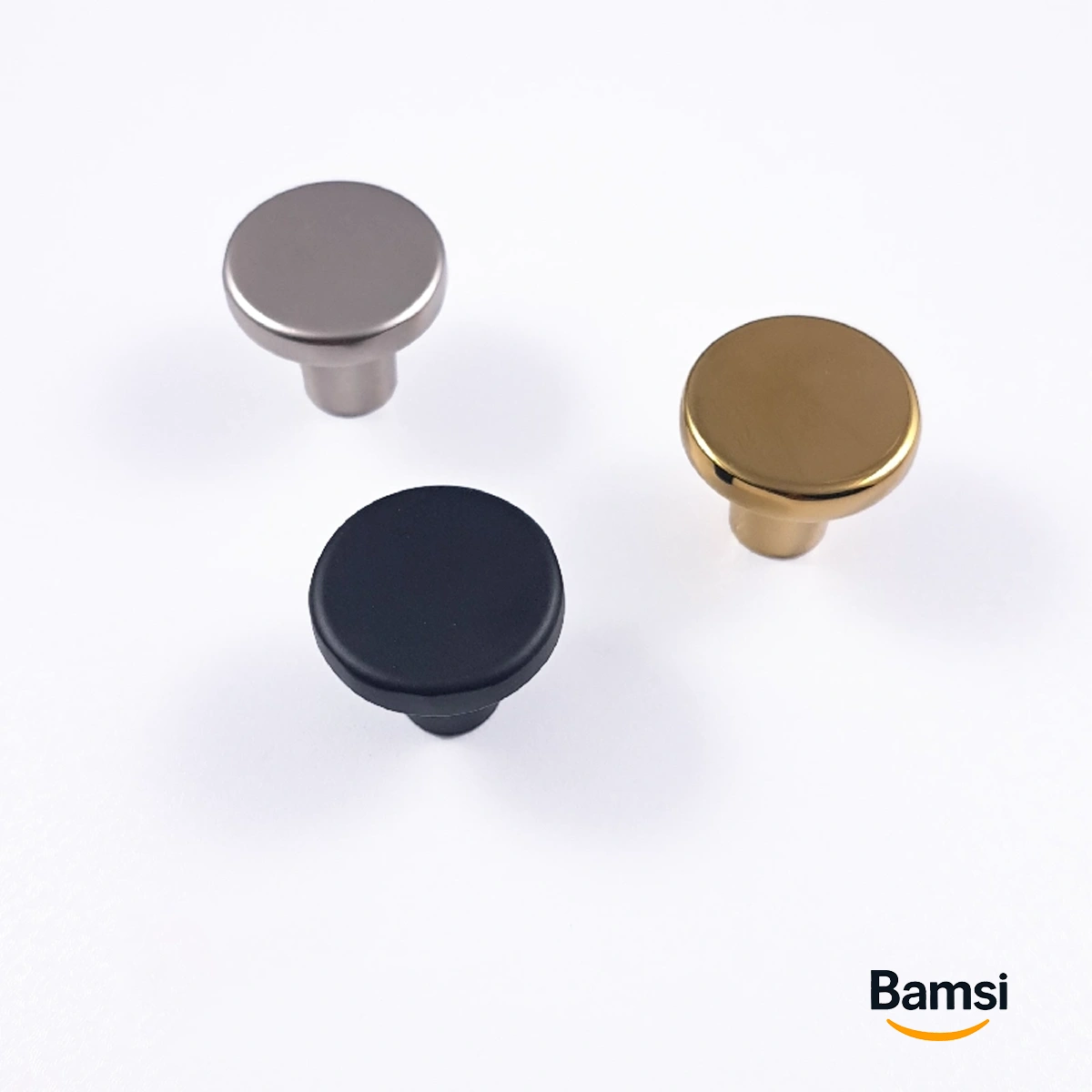 دستگیره تک پیچ کمد و کابینت کد H210 هیرو — تصویر ۲