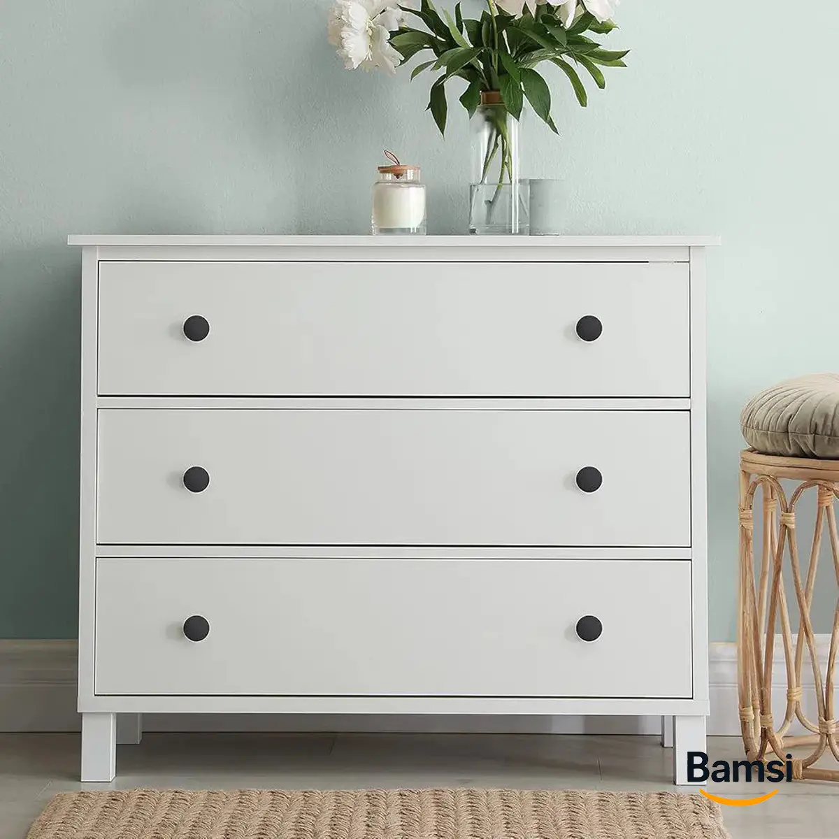 دستگیره تک پیچ کمد و کابینت کد H210 هیرو — تصویر ۶