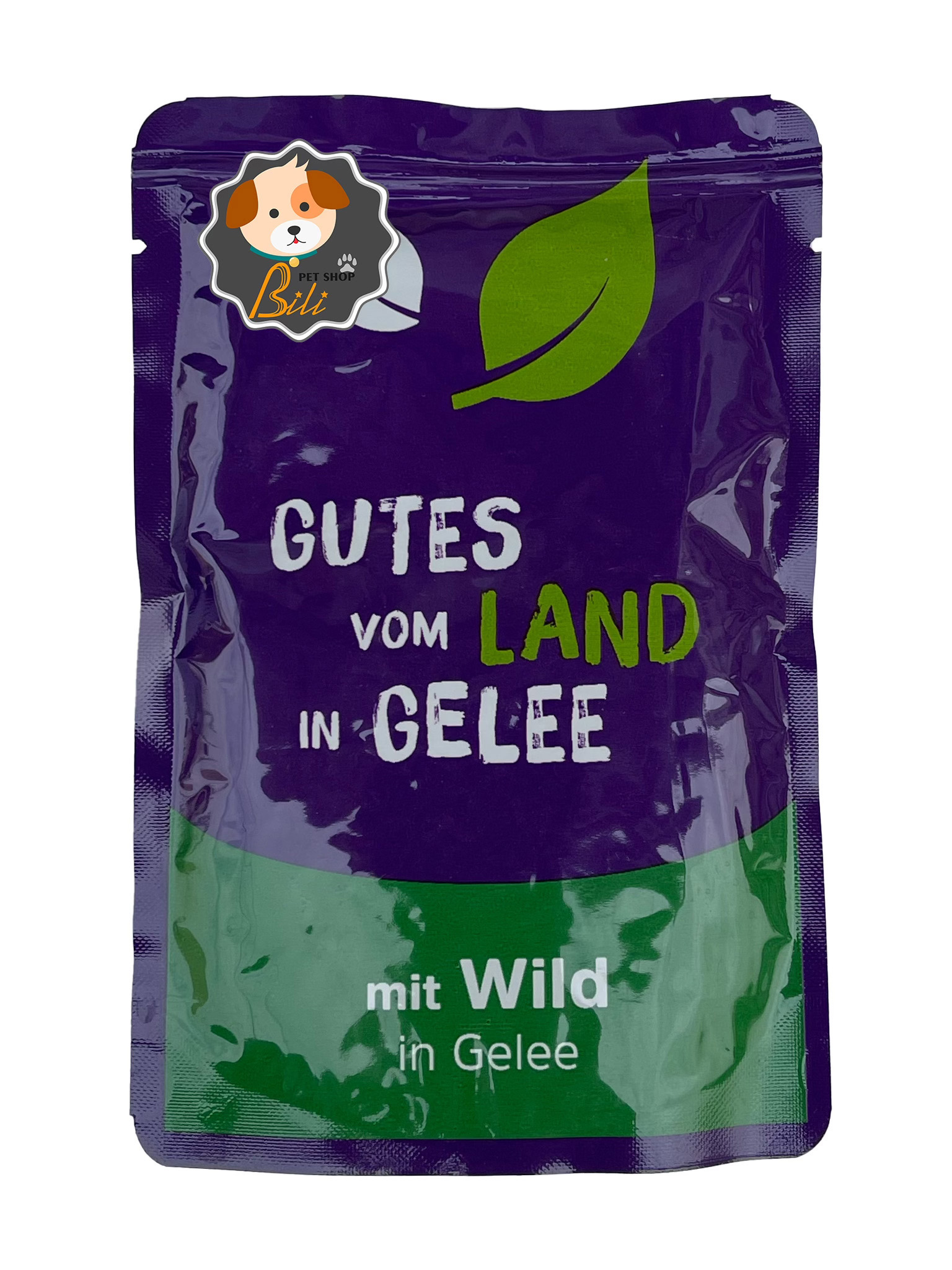 پوچ گربه کوشیدا با طعم گوشت شکار ۱۰۰ گرمی ـ COSHIDA MIT WILD IN GELEE 100 GR