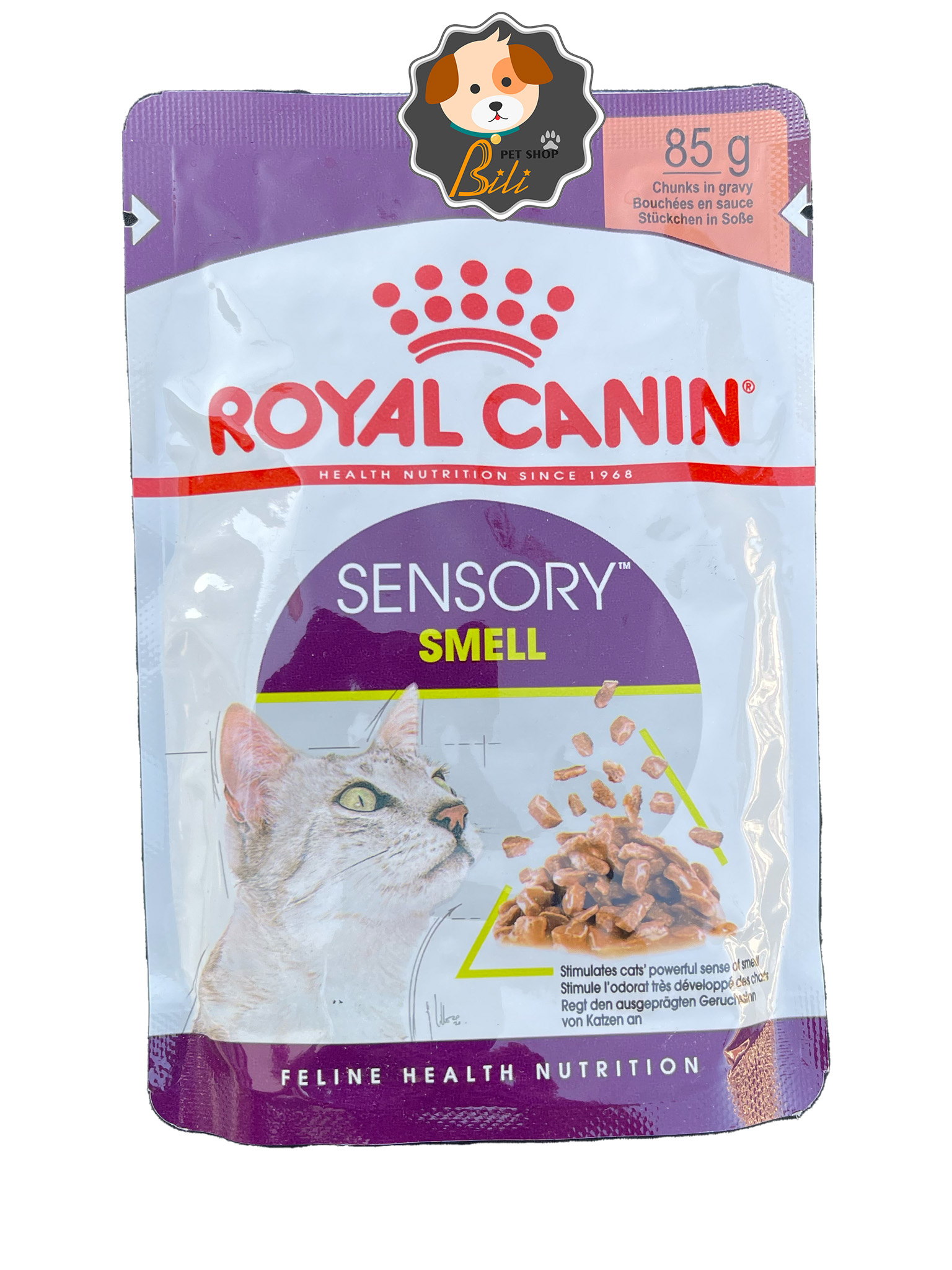 پوچ گربه سنسوری اسمل رویال کنین ۸۵ گرمی ـ ROYAL CANIN SENSORY SMELL 85 GR