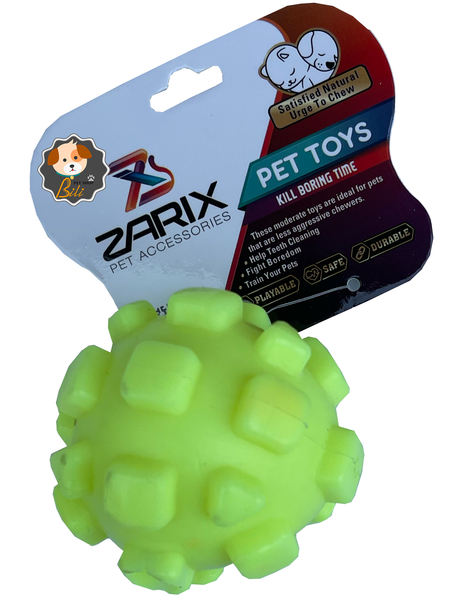 اسباب بازی توپ فضایی توپر سگ ـ ZARIX PET TOY