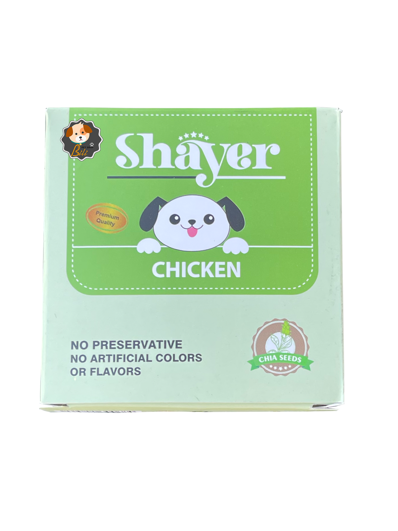 کنسرو توله سگ شایر با طعم مرغ ۱۲۰ گرمی ـ SHAYER PUPPY FOOD CHICKEN 120 GR