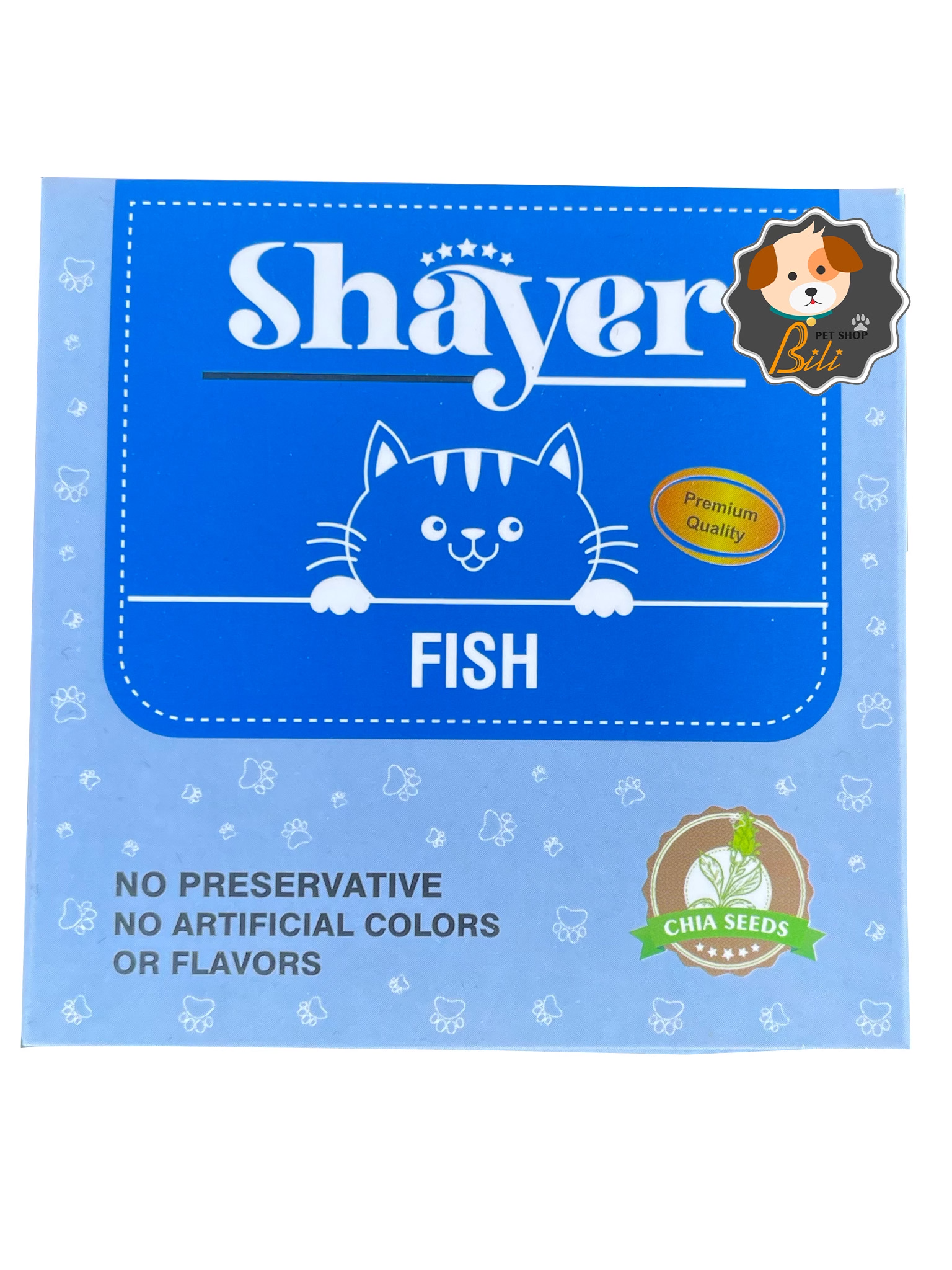 کنسرو بچه گربه شایر با طعم ماهی ۹۰ گرمی ـ SHAYER PATE CANNED KITTEN WET FOOD WITH FISH FLAVOR 90 GR