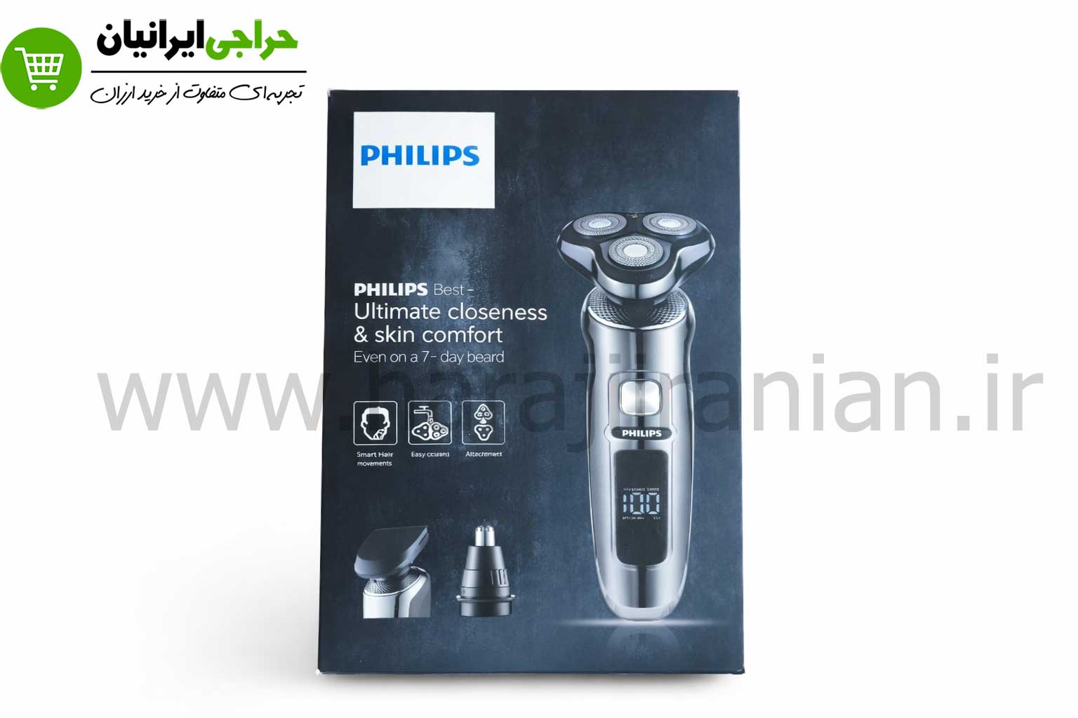 ریش تراش فیلیپس PHILIPS SP-9800 — تصویر ۵
