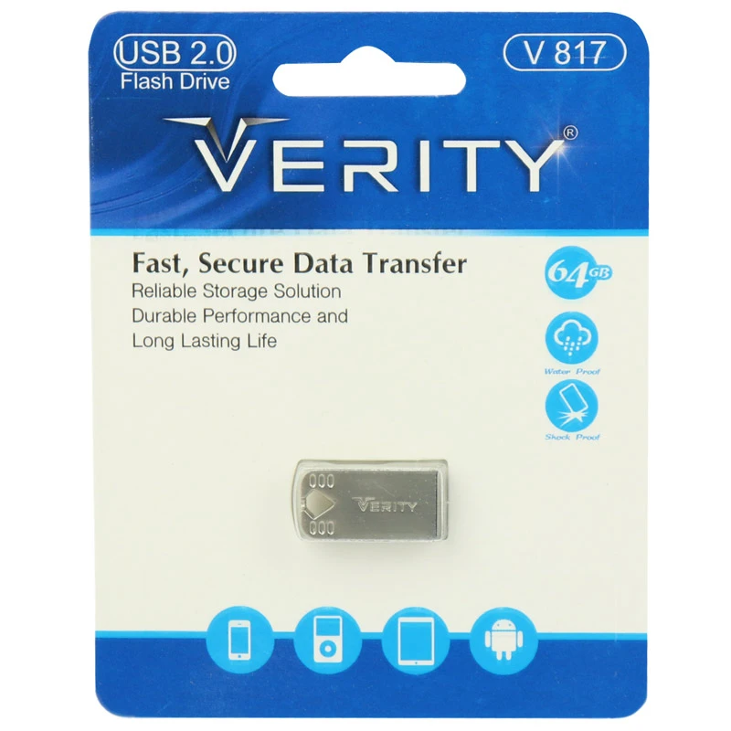 فلش مموری ظرفیت 64 گیگ مدل Verity V817 — تصویر ۴