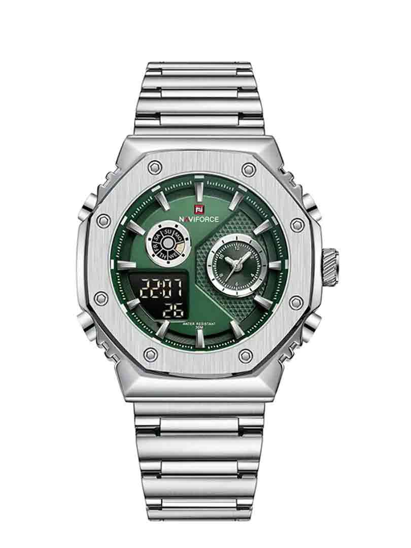 ساعت مچی دوزمانه مردانه نیوی فورس Naviforce NF 9216 S/GN — تصویر ۲