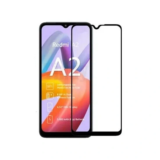 گلس گوشی شیائومی +Xiaomi redmi A2 مدل full glass