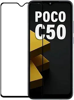 گلس گوشی شیائومی Xiaomi poco C51 مدل full glass