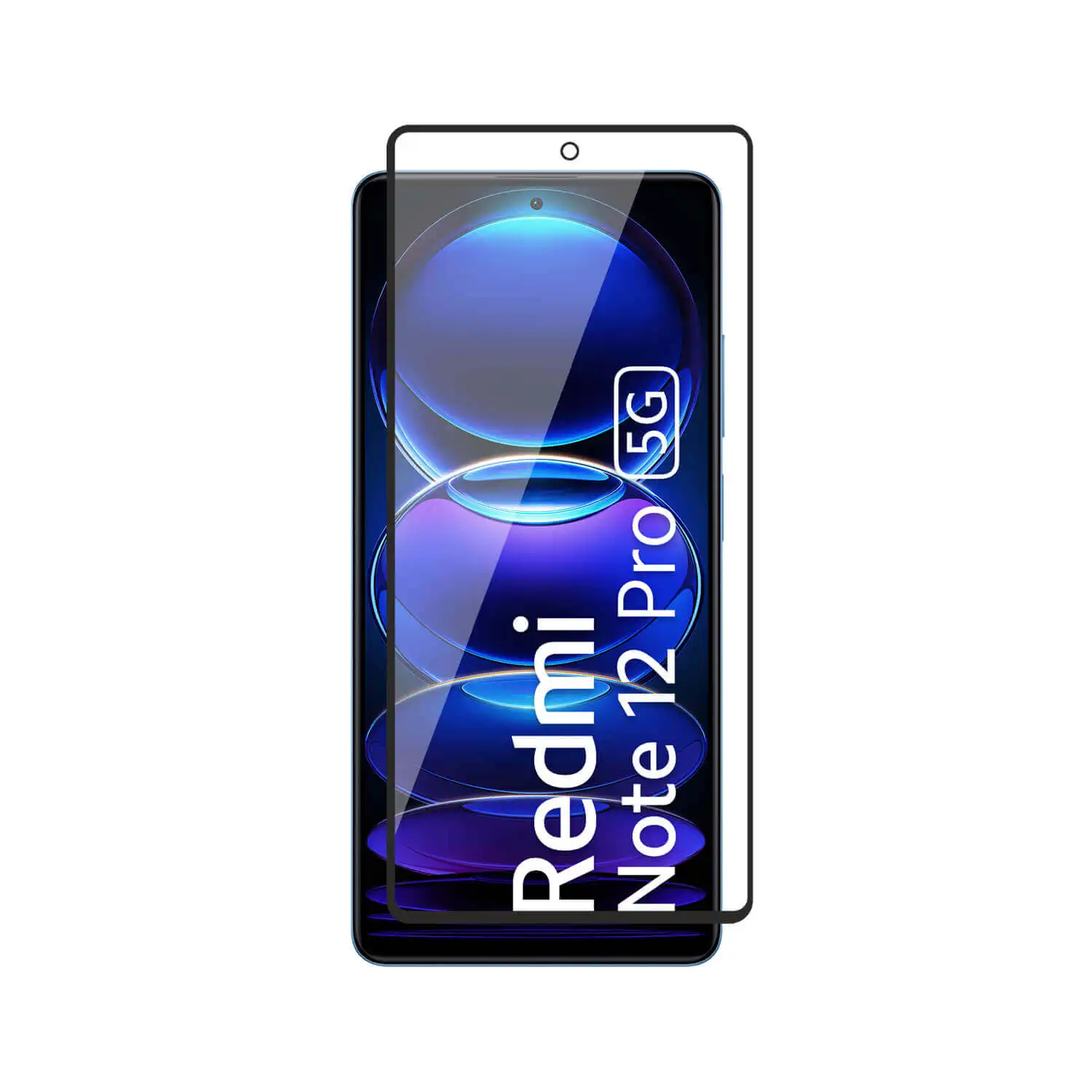 گلس گوشی شیائومی Xiaomi Redmi note 12R pro مدل full glass — تصویر ۵