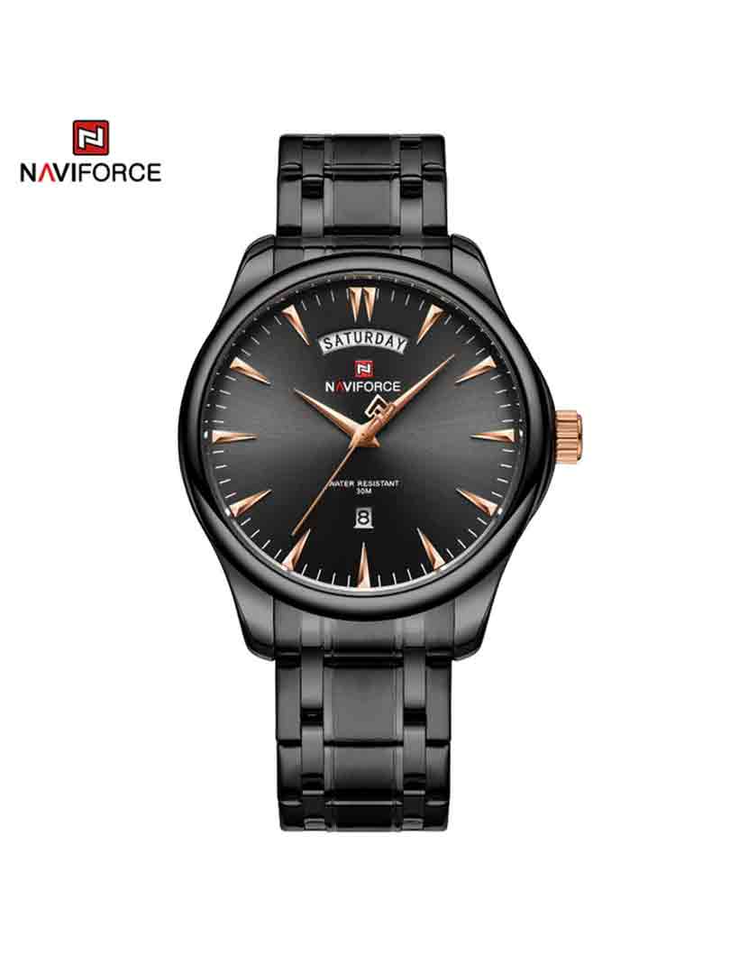 ساعت مچی عقربه ای مردانه نیوی فورس Naviforce NF 9213 B/B — تصویر ۲