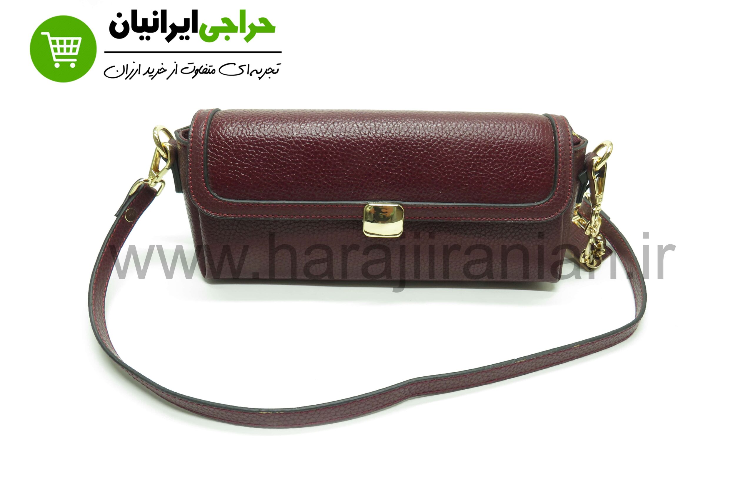 کیف چرم زنانه مجلسی کد 2-1877 — تصویر ۶