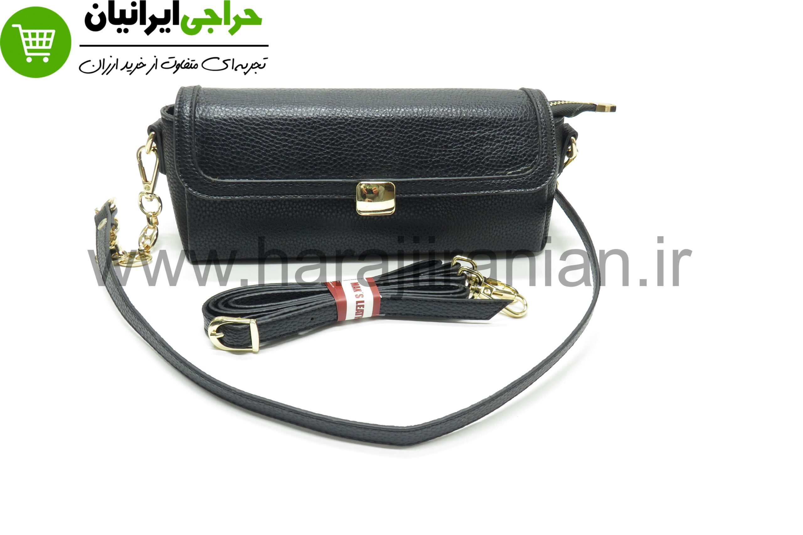 کیف چرم مجلسی زنانه کد 1-1877 — تصویر ۵