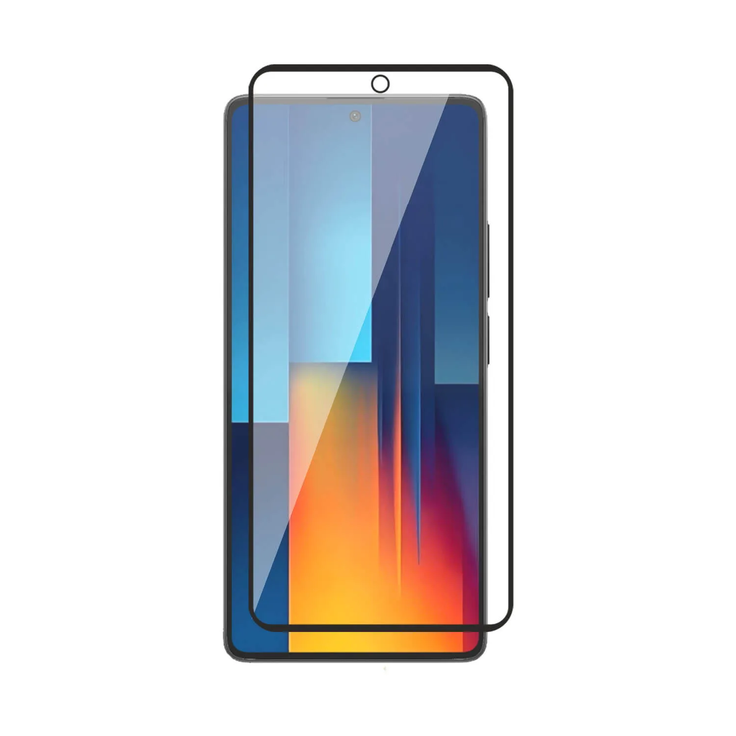 گلس گوشی شیائومی Xiaomi Poco M7pro 5G مدل full glass