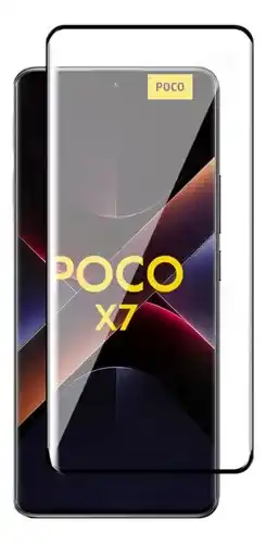 گلس گوشی شیائومی Xiaomi Poco X7 مدل full glass