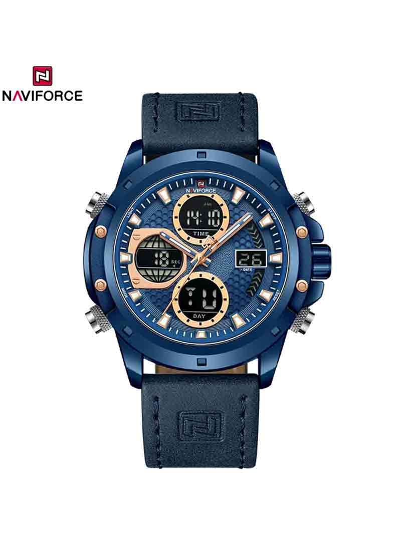 ساعت مچی دوزمانه مردانه نیوی فورس Naviforce NF 9225 BE/BE/BE — تصویر ۲