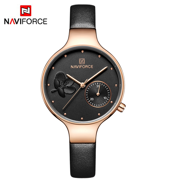 ساعت مچی عقربه ای زنانه نیوی فورس Naviforce 5001 RG/B/B — تصویر ۲